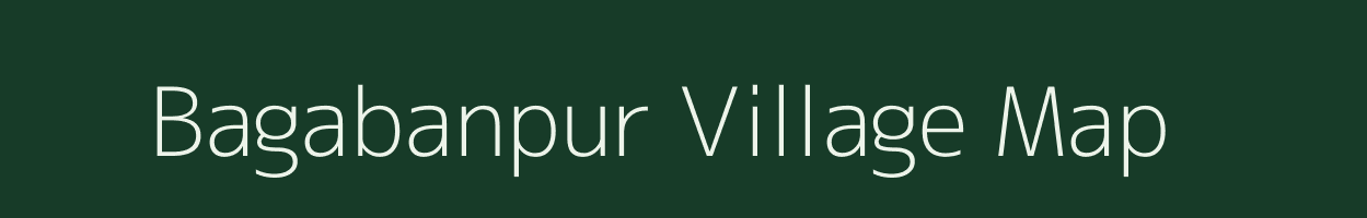 Bagabanpur village map in West Bengal