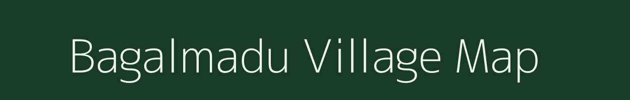 Bagalmadu village map in Karnataka