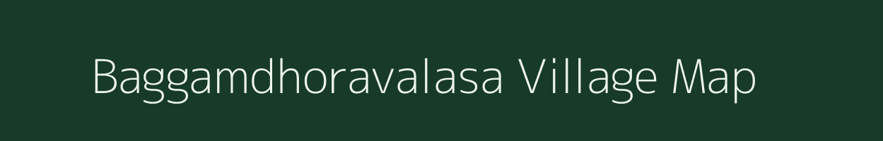 Baggamdhoravalasa village map in Andhra Pradesh