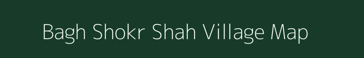 Bagh Shokr Shah village map in Jammu & Kashmir