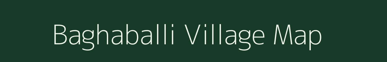 Baghaballi village map in Odisha