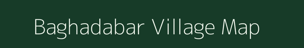 Baghadabar village map in West Bengal