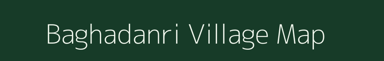 Baghadanri village map in West Bengal