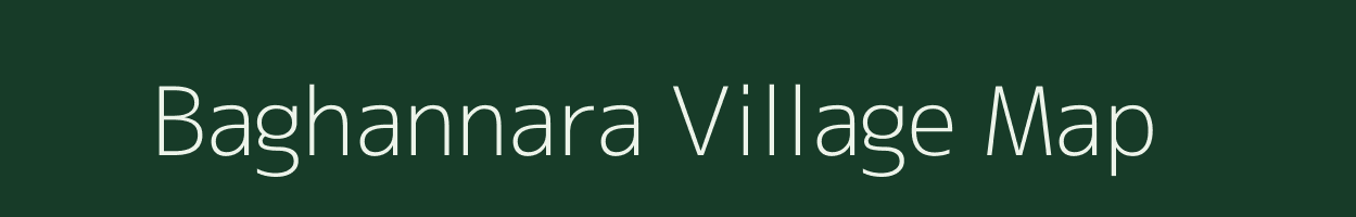 Baghannara village map in Madhya Pradesh