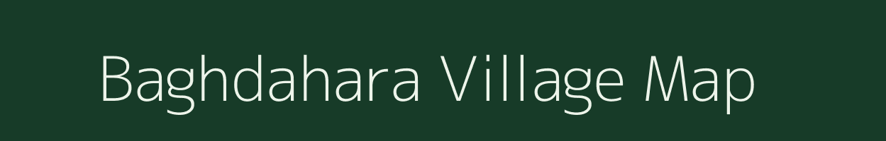 Baghdahara village map in West Bengal