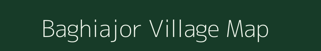 Baghiajor village map in Odisha