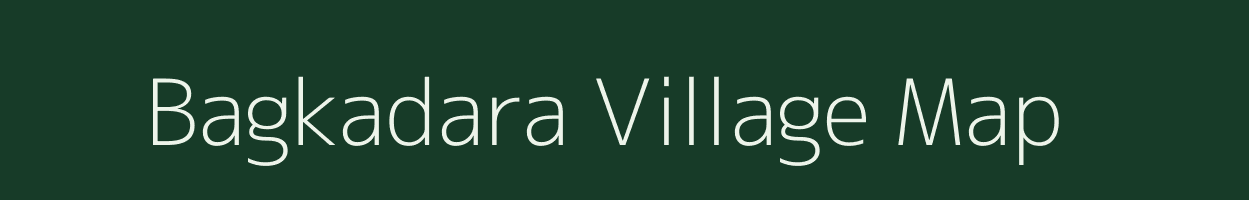 Bagkadara village map in Odisha
