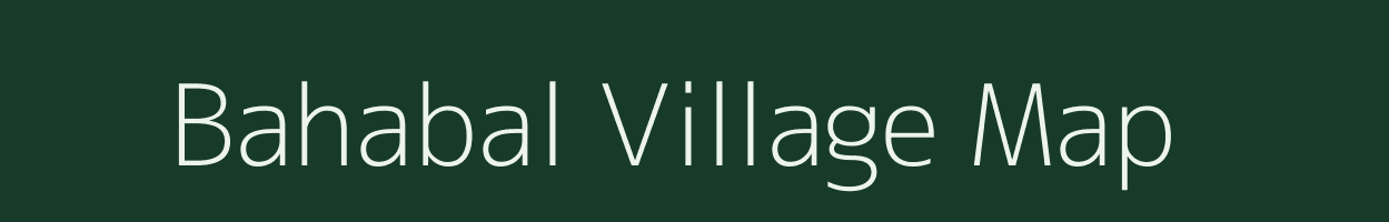 Bahabal village map in Odisha