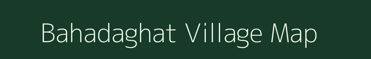 Bahadaghat village map in Odisha