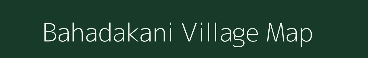 Bahadakani village map in Odisha