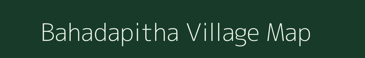 Bahadapitha village map in Odisha