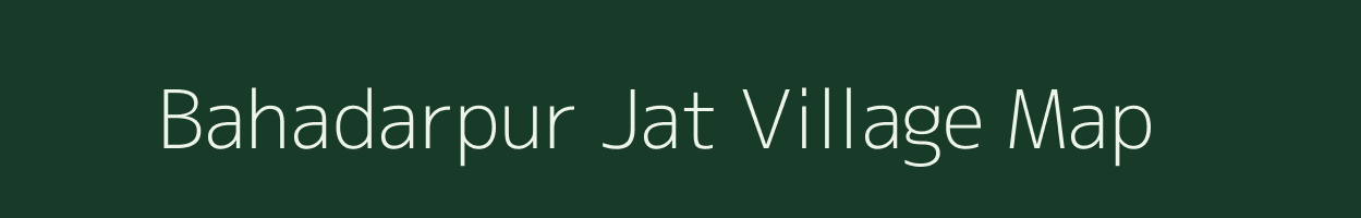 Bahadarpur Jat village map in Uttarakhand