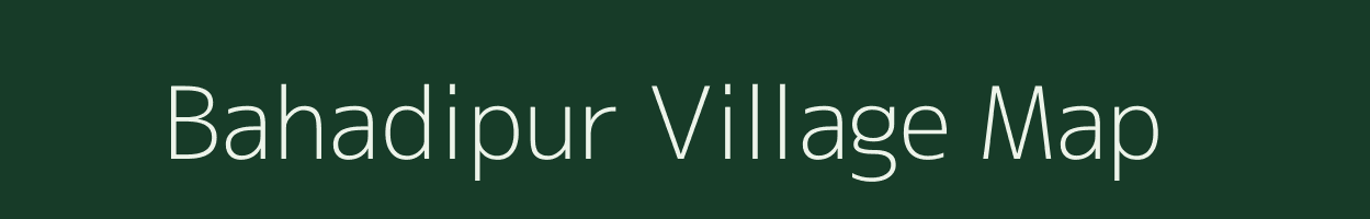 Bahadipur village map in West Bengal