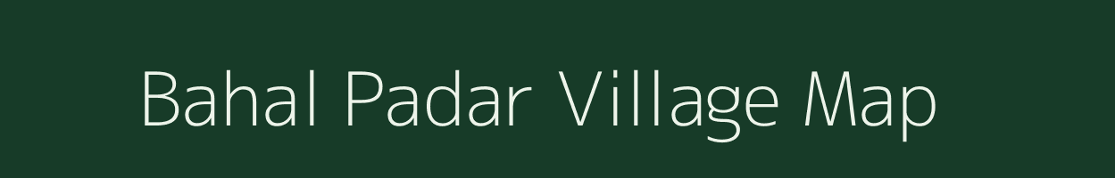 Bahal Padar village map in Odisha