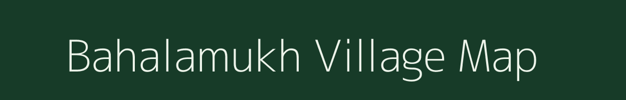 Bahalamukh village map in Assam