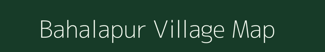 Bahalapur village map in Odisha