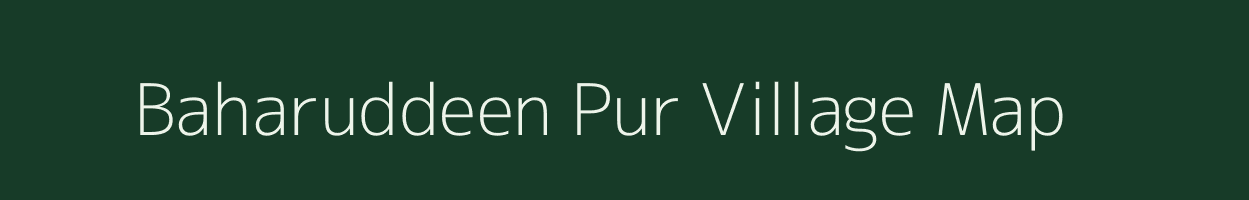 Baharuddeen Pur village map in Uttar Pradesh