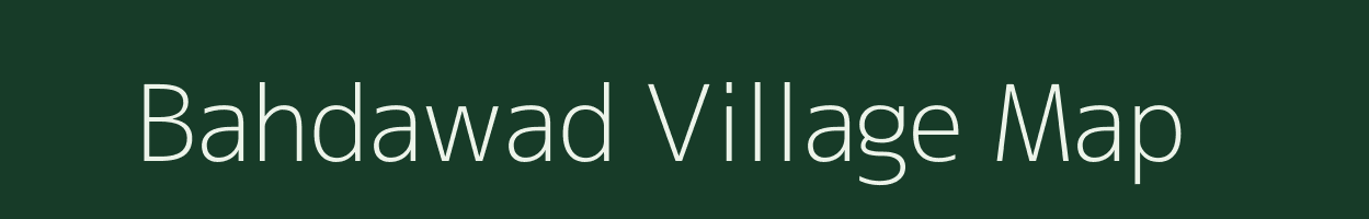 Bahdawad village map in Madhya Pradesh