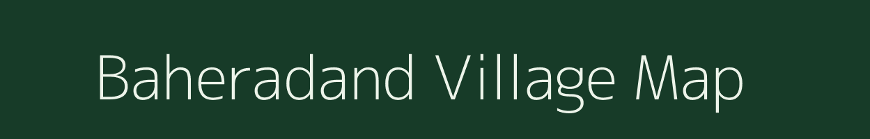 Baheradand village map in Madhya Pradesh