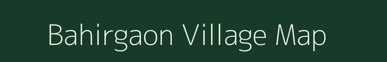 Bahirgaon village map in Maharashtra