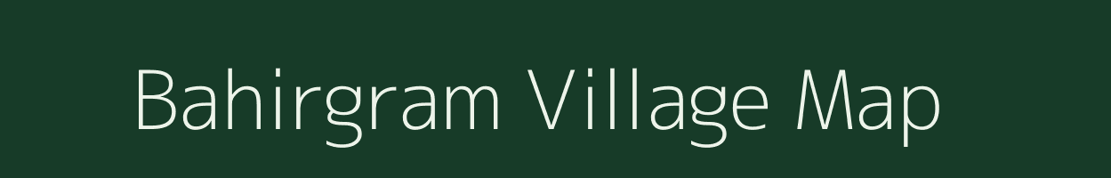 Bahirgram village map in West Bengal