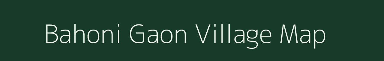 Bahoni Gaon village map in Assam