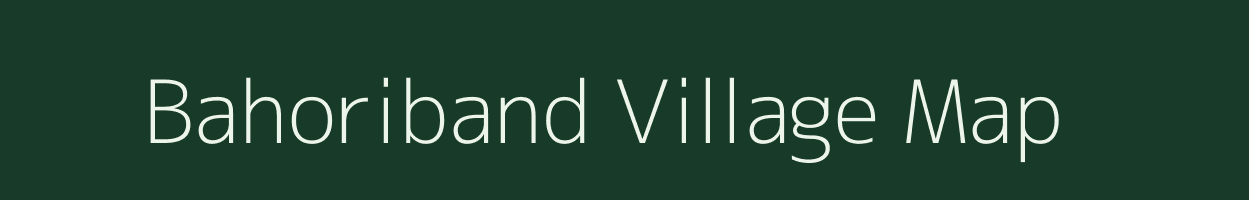 Bahoriband village map in Madhya Pradesh