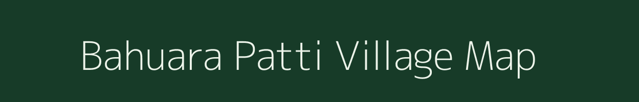 Bahuara Patti village map in Bihar