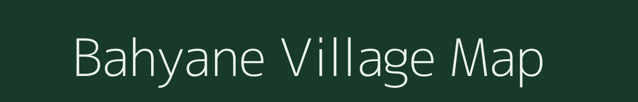 Bahyane village map in Maharashtra