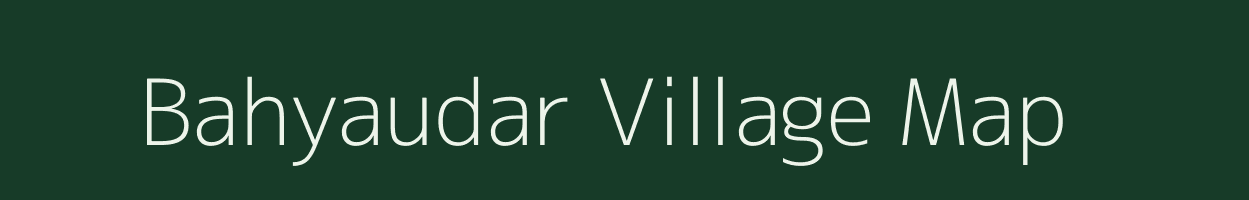 Bahyaudar village map in Odisha