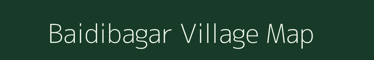 Baidibagar village map in Uttarakhand