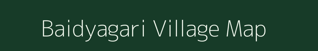 Baidyagari village map in West Bengal