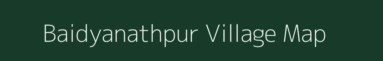 Baidyanathpur village map in West Bengal