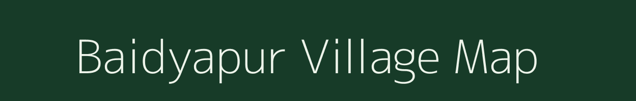 Baidyapur village map in West Bengal