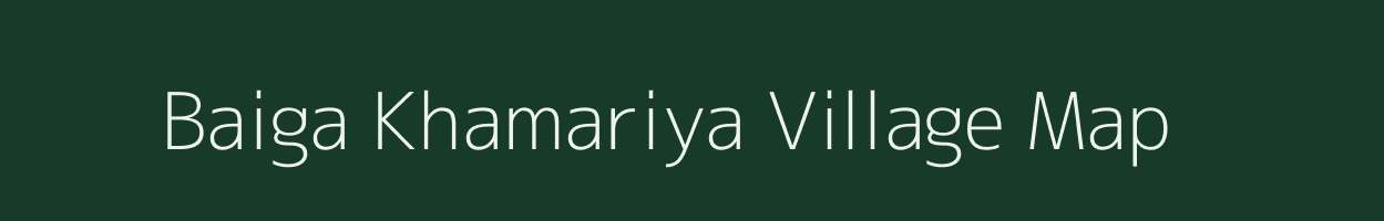 Baiga Khamariya village map in Chhattisgarh