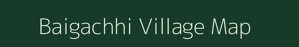 Baigachhi village map in West Bengal