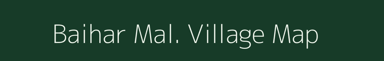 Baihar Mal. village map in Madhya Pradesh