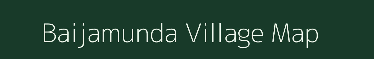 Baijamunda village map in Odisha