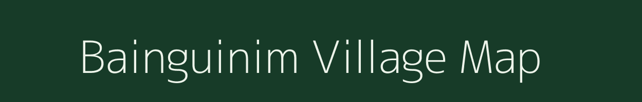 Bainguinim village map in Goa