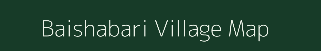 Baishabari village map in Tripura