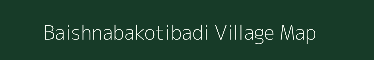 Baishnabakotibadi village map in Odisha