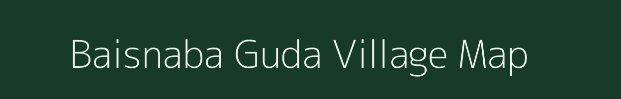 Baisnaba Guda village map in Odisha