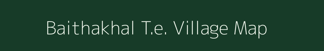 Baithakhal T.e. village map in Assam