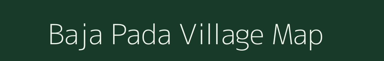 Baja Pada village map in Odisha