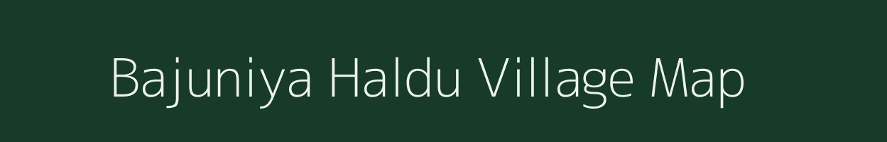 Bajuniya Haldu village map in Uttarakhand