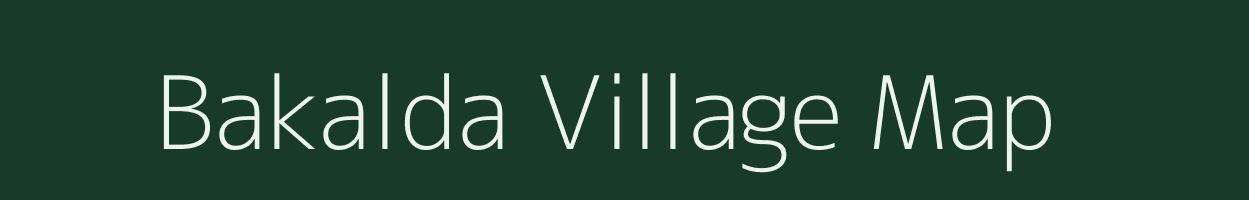 Bakalda village map in Madhya Pradesh