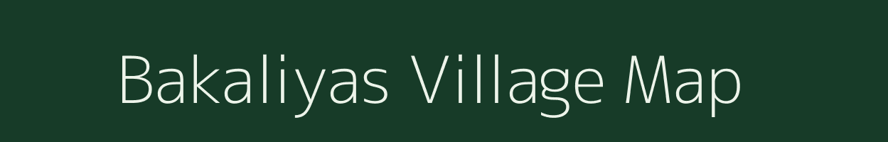 Bakaliyas village map in Rajasthan