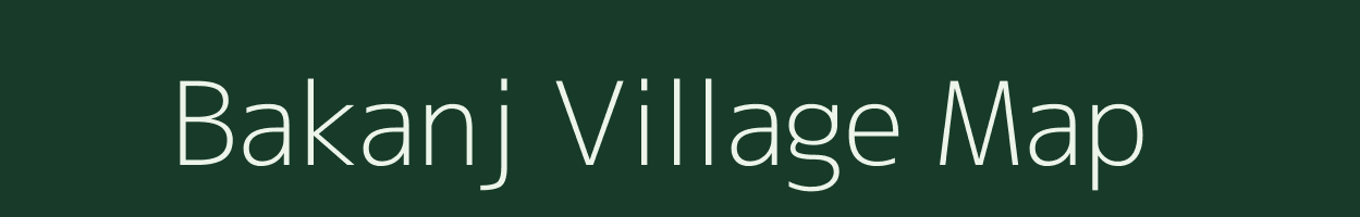 Bakanj village map in Madhya Pradesh