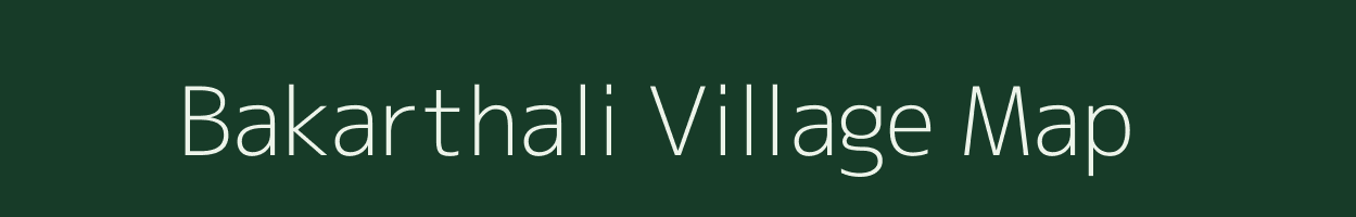 Bakarthali village map in Gujarat