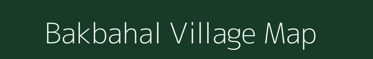 Bakbahal village map in Odisha